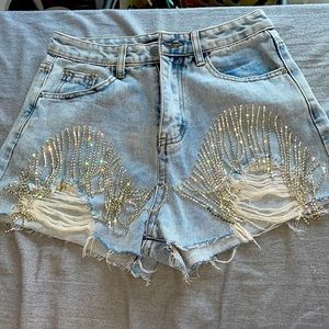 SORELLA BTQ XS bling shorts